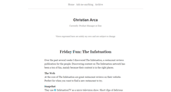 Desktop Screenshot of christianarca.com